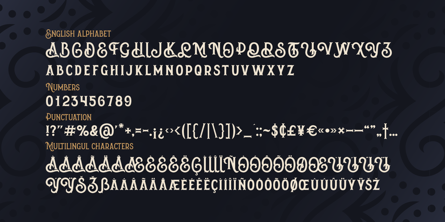 Amber Taste Pro Thin Font preview